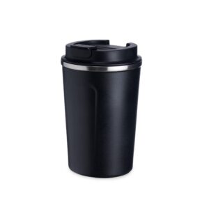 Copo Térmico Inox 350ml Preto na Zen Brindes - Presente Personalizado