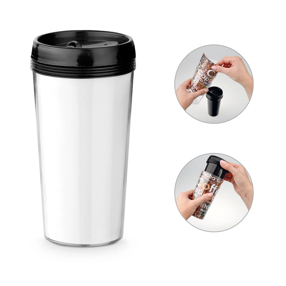 Copo de viagem Werner - S94666 - Copos Brinde Personalizado - Zen Brindes