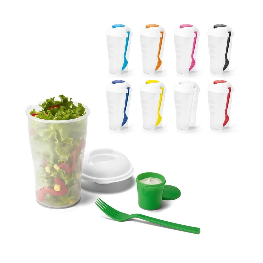 Copo para salada Turmeric - S53878 - Marmitas Brinde Personalizado - Zen Brindes