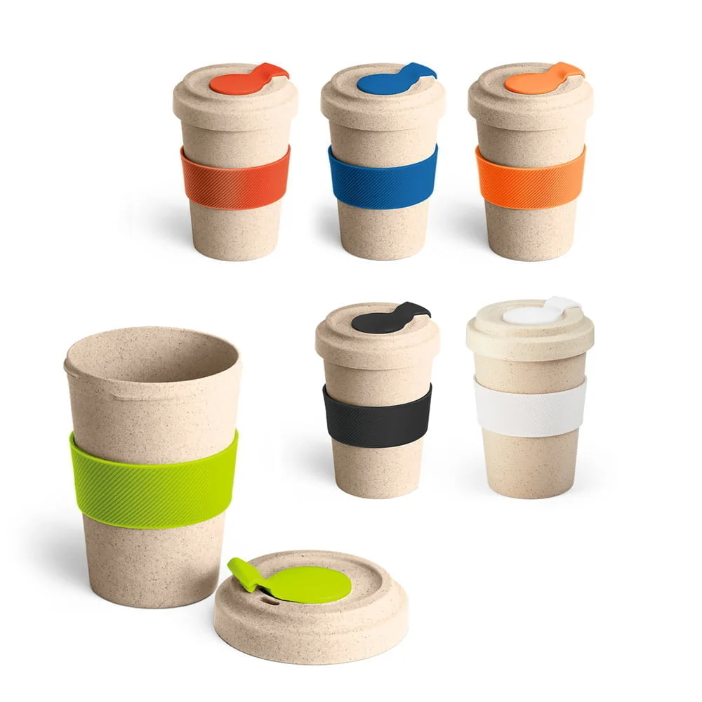 Copo para viagem Canna - S94638 - Copos Brinde Personalizado - Zen Brindes