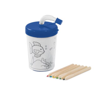 Copo para viagem Giraffe - S54635 - Escritório e Papelaria Brinde Personalizado - Zen Brindes