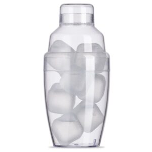 Coqueteleira Plástica com Gelo Ecológico - X18510 - Canecas e Copos Brinde Personalizado - Zen Brindes