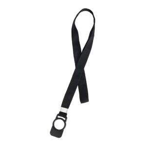 Cordão Suporte para Garrafa PET Preto na Zen Brindes - Presente Personalizado