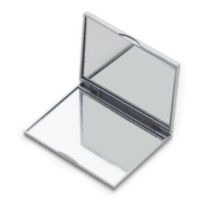 Espelho Plástico Duplo Sem Aumento - X09810 - Linha Cuidado Pessoal Brinde Personalizado - Zen Brindes
