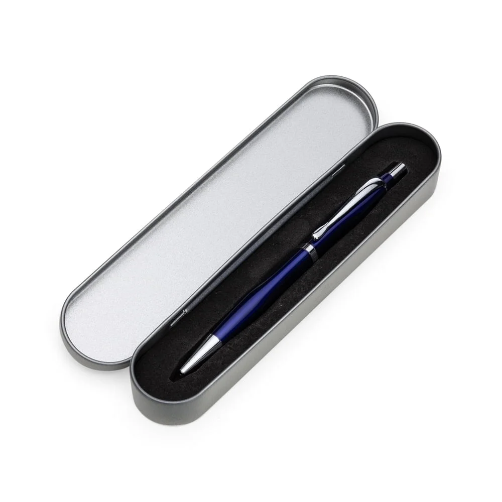 Estojo Metal para 1 Caneta - XBOX-6 - Embalagens Brinde Personalizado - Zen Brindes