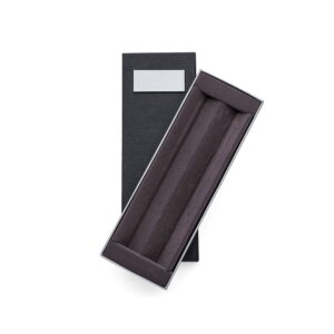 Estojo de Papel Preto na Zen Brindes - Presente Personalizado