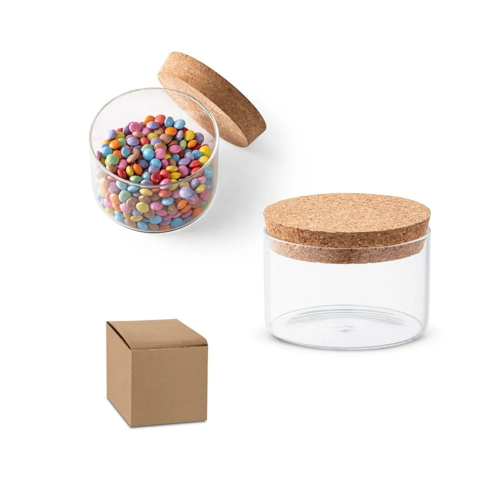 Frasco em vidro Spice 380 - S94099 - Linha Cozinha Brinde Personalizado - Zen Brindes