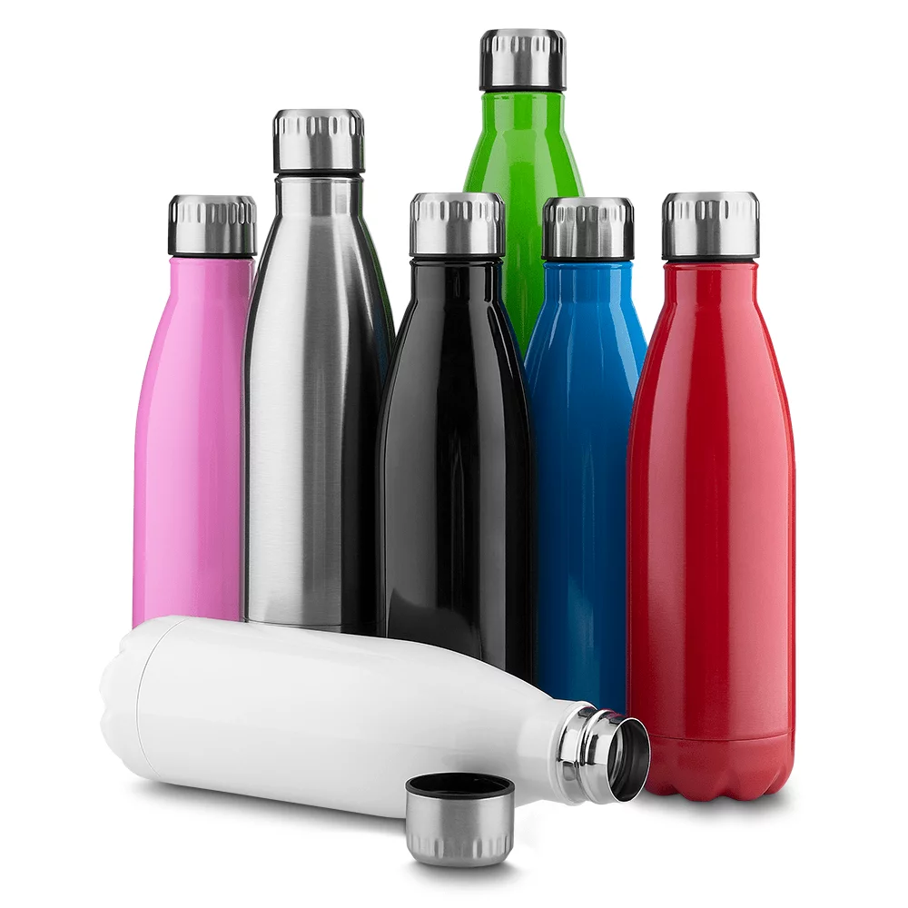 Garrafa Aço Inox - AGA4600 - Garrafas e Squeezes Brinde Personalizado - Zen Brindes