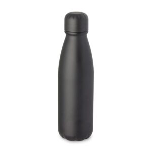 Garrafa Alumínio 600ml Preto na Zen Brindes - Presente Personalizado