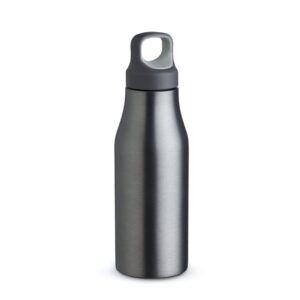 Garrafa Inox 650ml - X18637 - Chumbo -  Brinde Personalizado - Zen Brindes