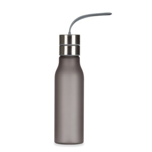 Garrafa Plástica 600ml Preto na Zen Brindes - Presente Personalizado