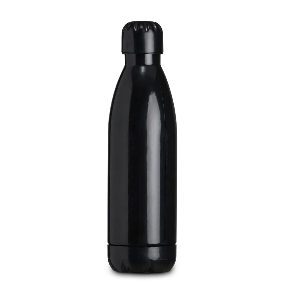 Garrafa Plástica 700ml Preto na Zen Brindes - Presente Personalizado