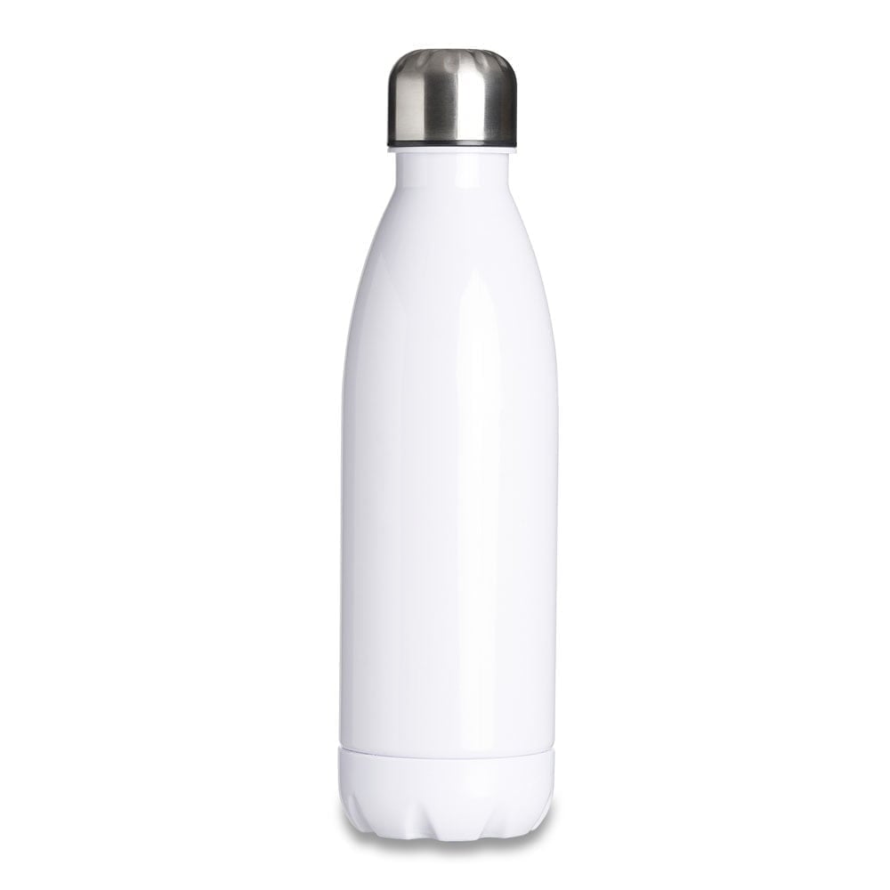 Garrafa Plástica 700ml Prata na Zen Brindes - Presente Personalizado