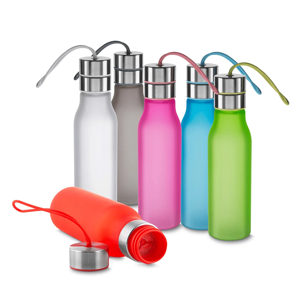 Garrafa Plástica - AGA6025 - Garrafas e Squeezes Brinde Personalizado - Zen Brindes