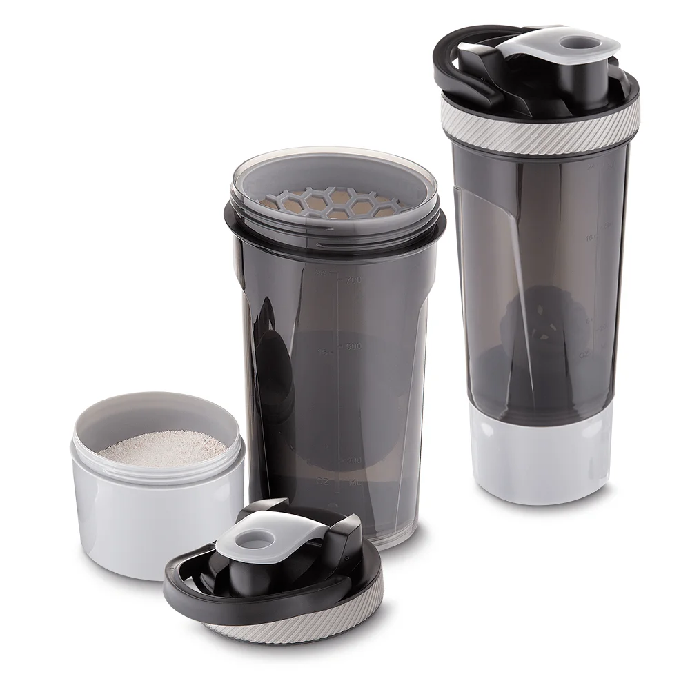 Garrafa Plástica Coqueteleira - AGA5000 - Garrafas e Squeezes Brinde Personalizado - Zen Brindes