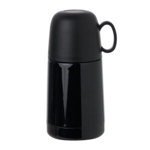 Garrafa Térmica 250ml - X18699 - Preto -  Brinde Personalizado - Zen Brindes