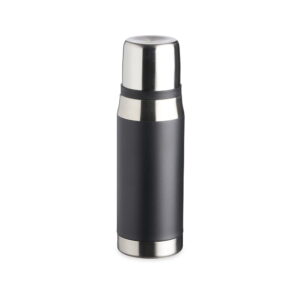 Garrafa Térmica 500ml - X18702 - Preto -  Brinde Personalizado - Zen Brindes