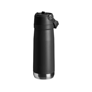 Garrafa Térmica 650ml - X04098 - Preto -  Brinde Personalizado - Zen Brindes
