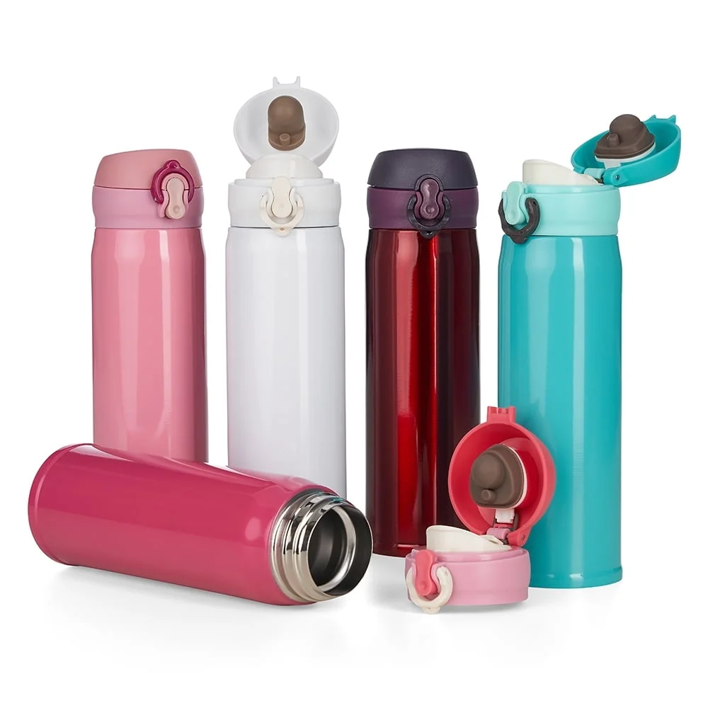 Garrafa Térmica Inox 400ml - X02112 - Squeezes Brinde Personalizado - Zen Brindes