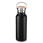 Garrafa Térmica Inox 500 ml Preto na Zen Brindes - Presente Personalizado