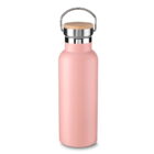 Garrafa Térmica Inox 500 ml Rosa na Zen Brindes - Presente Personalizado