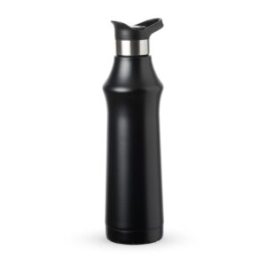 Garrafa Térmica Inox 500ml - X18634 - Preto -  Brinde Personalizado - Zen Brindes