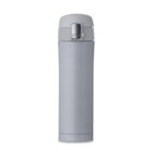 Garrafa Térmica Metal 450ml Branco ou Transparente na Zen Brindes - Presente Personalizado