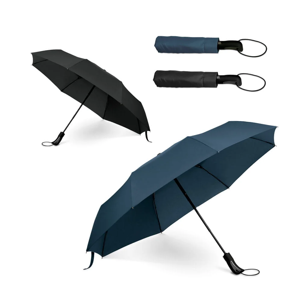 Guarda-chuva dobrável Campanela - S99151 - Guarda chuvas Brinde Personalizado - Zen Brindes