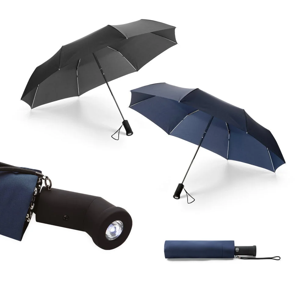 Guarda-chuva dobrável Muriel - S39000 - Guarda chuvas Brinde Personalizado - Zen Brindes