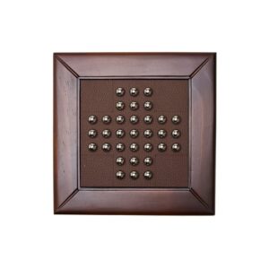Jogo Resta Um Premium - X14901 - Marrom -  Brinde Personalizado - Zen Brindes