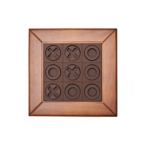 Jogo da Velha Premium - X14900 - Marrom -  Brinde Personalizado - Zen Brindes