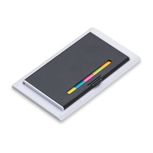 Kit Autoadesivos com Réguas Preto na Zen Brindes - Presente Personalizado