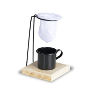 Kit Café 3 Peças Preto na Zen Brindes - Presente Personalizado