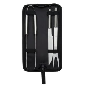 Kit Churrasco 3 peças - X07446 - Churrasco Brinde Personalizado - Zen Brindes