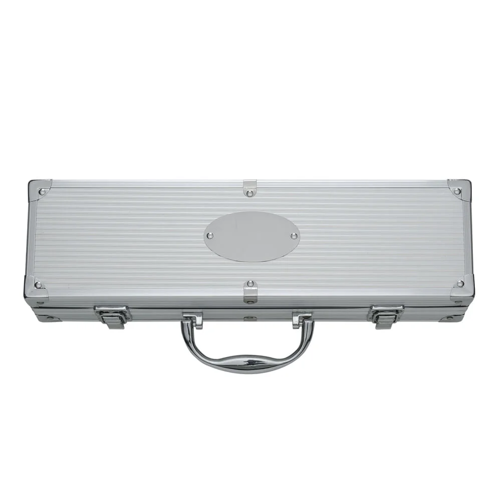 Kit Churrasco 4 peças - X01644 - Churrasco Brinde Personalizado - Zen Brindes