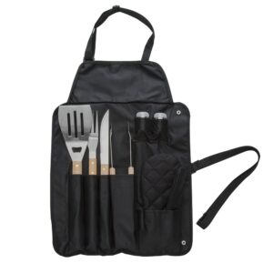Kit Churrasco 8 Peças - X05184 - Churrasco Brinde Personalizado - Zen Brindes