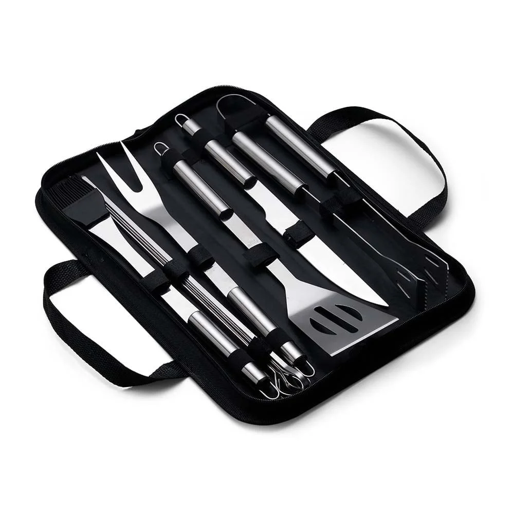 Kit Churrasco 9 Peças - X09018 - Churrasco Brinde Personalizado - Zen Brindes
