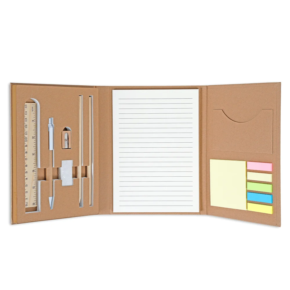 Bloco com Caneta - ACJ40035 - Combos Brinde Personalizado - Zen Brindes