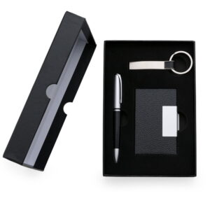 Kit Executivo 3 Peças - X01988 - Chaveiros Brinde Personalizado - Zen Brindes