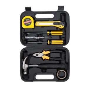 Kit Ferramenta 8 Peças Preto na Zen Brindes - Presente Personalizado