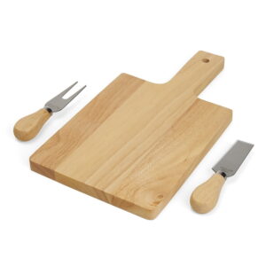 Kit Queijo 3 Peças - X08221 - Vinho e queijo Brinde Personalizado - Zen Brindes