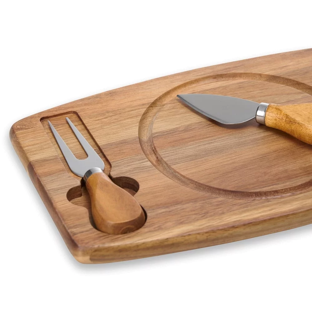 Kit Queijo 3 Peças. - X18628 - Vinho e queijo Brinde Personalizado - Zen Brindes
