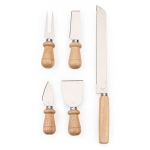 Kit Queijo 5 peças - X07312 - Vinho e queijo Brinde Personalizado - Zen Brindes