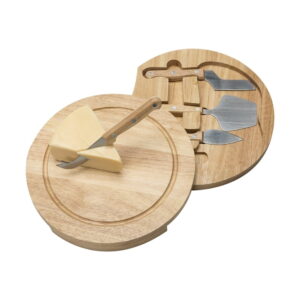Kit Queijo 5 peças - X08542 - Vinho e queijo Brinde Personalizado - Zen Brindes