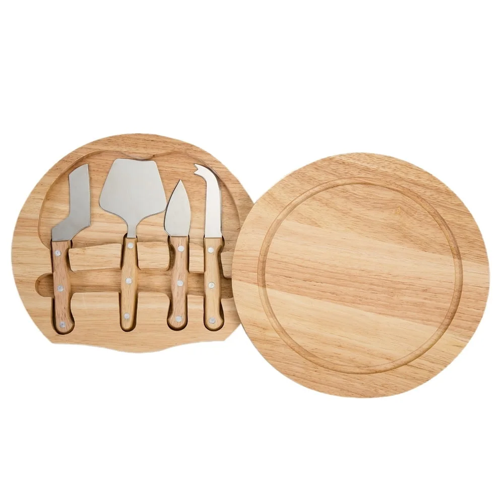 Kit Queijo 5 peças - X08542 - Vinho e queijo Brinde Personalizado - Zen Brindes