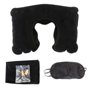 Kit Viagem com 3 Peças Preto na Zen Brindes - Presente Personalizado