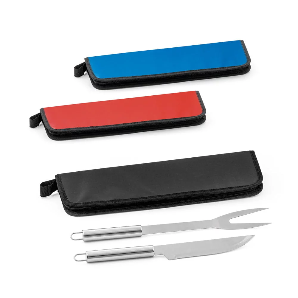 Kit churrasco Durand - S94136 - Churrasco Brinde Personalizado - Zen Brindes