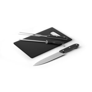 Kit churrasco Ravioli - S94102 - Churrasco Brinde Personalizado - Zen Brindes