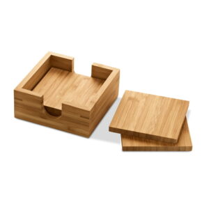 Kit de 4 porta copos Gauthier - S93967 - Linha Cozinha Brinde Personalizado - Zen Brindes