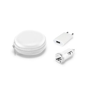 Kit de adaptadores Usb Newton Ii - S57312 - Combos Brinde Personalizado - Zen Brindes